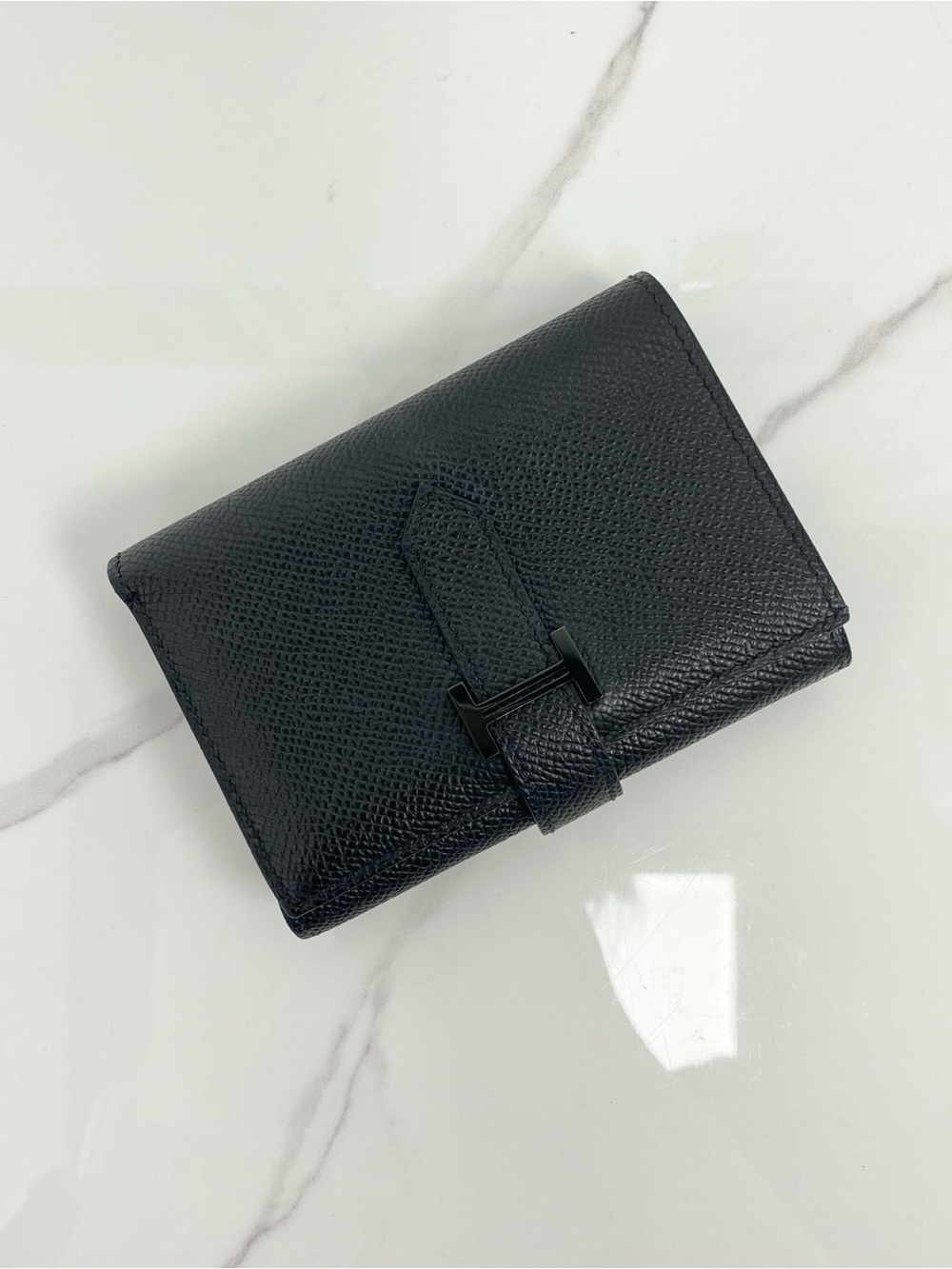 Hermès Bearn Monochrome Wallet
